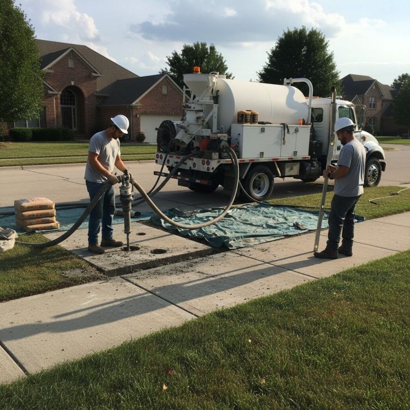 Parking Pavement Leveling Service